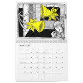 Mural La coutume a imprimé le calendrier 2014 (Mar 2027)