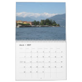Mural Lac Como, calendrier 2013 de l'Italie (Mar 2027)