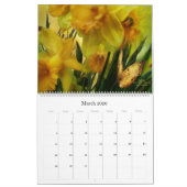 Mural Langue des fleurs - calendrier Romance de (Mar 2026)