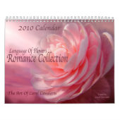 Mural Langue des fleurs - calendrier Romance de (Protection)