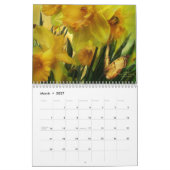 Mural Langue des fleurs - calendrier Romance de (Mar 2027)