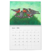 Mural L'art du calendrier de Jane Starr Weils 2017 (Mar 2026)