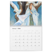 Mural L'art du calendrier de Jane Starr Weils 2017 (Jan 2026)