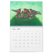 Mural L'art du calendrier de Jane Starr Weils 2017 (Mar 2027)