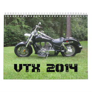 Mural Le calendrier #1 de Honda VTX 2014