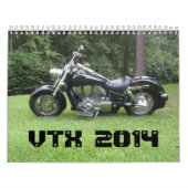 Mural Le calendrier #1 de Honda VTX 2014 (Protection)
