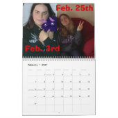 Mural Le calendrier 2015 de Walton (Feb 2027)