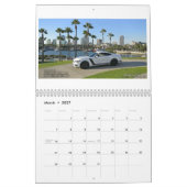 Mural Le calendrier 2018 du membre du mustang (Mar 2027)