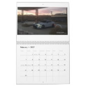 Mural Le calendrier 2018 du membre du mustang (Feb 2027)