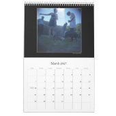 Mural Le calendrier 2 de couleur de projet de Holga - (Mar 2027)