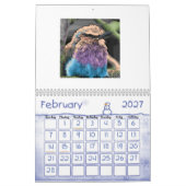 Mural Le calendrier de 2012 photos uniques (Feb 2027)