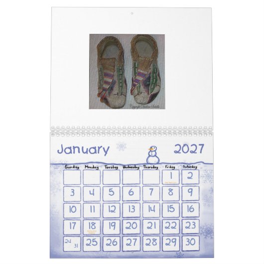 Mural Le calendrier de 2012 photos uniques (Jan 2027)