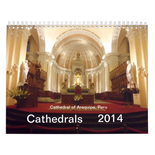 Mural Le calendrier de cathédrale de 2014 (Protection)