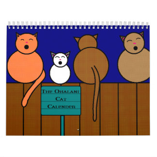 Mural Le calendrier de chat