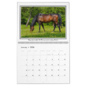 Mural Le calendrier de cheval avec la bible exprime (12 (Jan 2026)