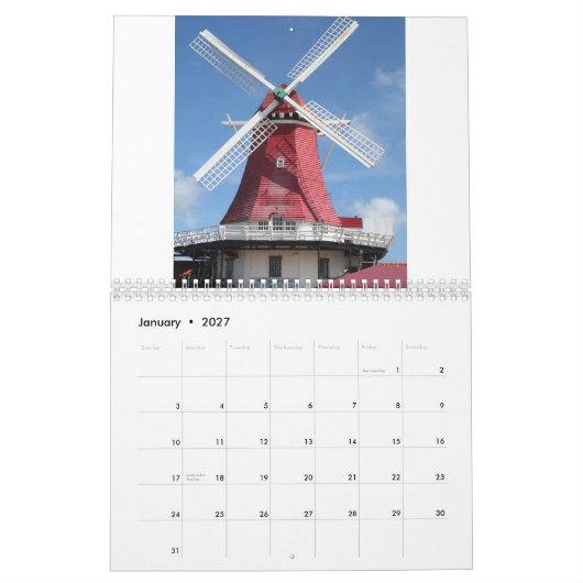 Mural Le calendrier de Karen, mars (Jan 2027)