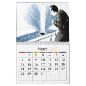 Mural Le calendrier de l'enfant de livre de Rocket (Mar 2027)