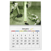 Mural Le calendrier de l'enfant de livre de Rocket (Jan 2027)