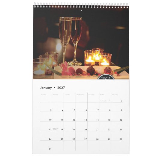 Mural Le calendrier de LIQ New York 2012 (Jan 2027)