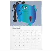 Mural Le calendrier drôle des femmes (Mar 2026)