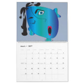 Mural Le calendrier drôle des femmes (Mar 2027)