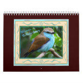 Mural Le calendrier d'usine de plume (Protection)