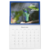 Mural Le calendrier d'usine de plume (Mar 2026)