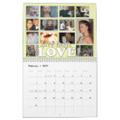 Mural Le calendrier fait sur commande de Stacy (Feb 2027)