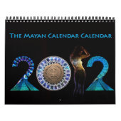 Mural Le calendrier maya de calendrier du fonctionnaire (Protection)