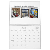 Mural Le compteur 2010 pensent le calendrier (Mar 2027)