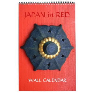 Mural Le Japon dans le calendrier rouge