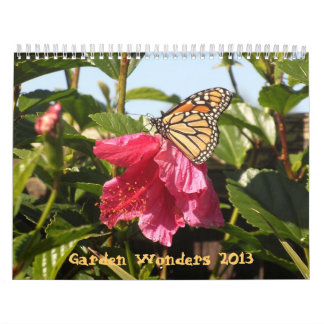 Mural Le jardin se demande le calendrier 2013