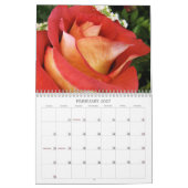 Mural L'élégance du calendrier de roses (Feb 2027)