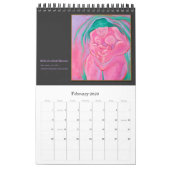 Mural Les peintures de Bettigee • Calendrier (Feb 2026)