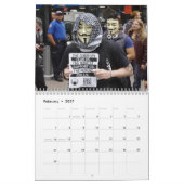 Mural Les signes de la profession proteste le calendrier (Feb 2027)