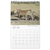Mural Lever de soleil au-dessus du calendrier de Wildli (Mar 2027)