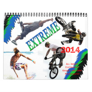 Mural L'extrémité folâtre le calendrier 2014, PAR Kar