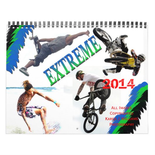 Mural L'extrémité folâtre le calendrier 2014, PAR Karen (Protection)