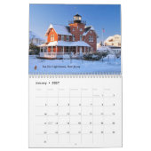 Mural LighthouseGuy.com Calendrier du phare 2015 (Jan 2027)