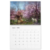 Mural L'imaginaire place le calendrier 2014 d'art (Mar 2026)