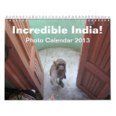 Mural L'Inde incroyable ! - Calendrier 2013 de photo (Protection)