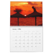 Mural Majorque, plages et paysages marins - calendrier (Jan 2026)