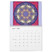 Mural Mandalas de calendrier de rémission et de (Mar 2027)