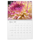 Mural MASTER GARDENER Dahlia Fleurs Calendrier Cadeaux (Feb 2027)