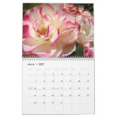 Mural MASTER GARDENERS Calendrier ROSE Fleurs Roses (Mar 2027)