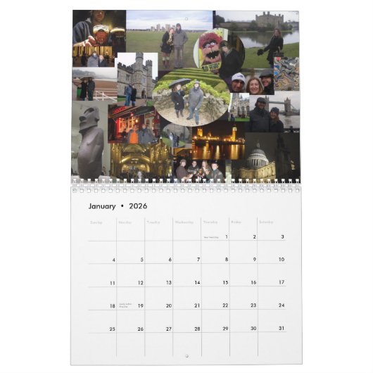 Mural Mes 2010 aventures, calendrier 2011 (Jan 2026)