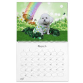 Mural Mia - un calendrier de Bichon Frise 2014 (Mar 2027)