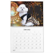 Mural Mia - un calendrier de Bichon Frise 2014 (Jan 2027)