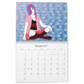 Mural "Modèles" Calendrier 2009 (Jan 2027)