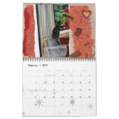 Mural Mon calendrier de papier d'âme (Feb 2027)